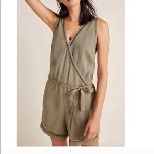 Anthropologie cloth and stone romper